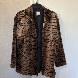 Women's Tiger Print Jacket